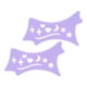 thumbnail image 1 of Herramienta De Plantilla De Sombra De Ojos, 2 Piezas Plantilla De Modelos De Maquillaje Aplicadores De Sombra De Ojos Herramienta Moldeadora Recorte Patrón De Corazón De Estrella, 1 of 7