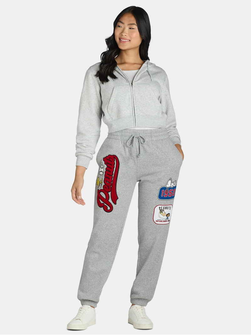 Peanuts women's Graphic Joggers - XXS-XXL Sizes - Walmart.com