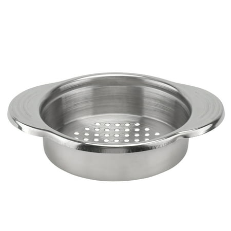 

NUOLUX 304 Stainless Steel Food Can Strainer Fruit Can Sieve Colander Kitchen Tool for Tuna Beans Vegetables