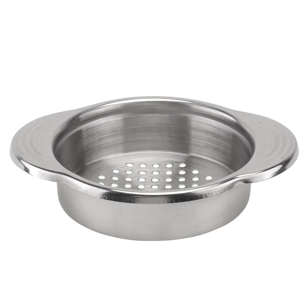 Colador de alimentos de acero inoxidable 304, colador de frutas, herramienta de cocina para atún, judías y verduras.