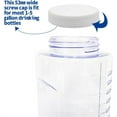 thumbnail image 6 of Tutuviw 6 Pcs 3 and 5 Gallon Jug Cap,Reusable 53mm Replacement Cap,Non Spill Water Bottle Dispenser Caps,Screw Seal Caps Lids,Threaded Bottle Caps,Plastic Bottles Caps,Anti Splash (White), 6 of 7