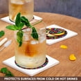 thumbnail image 3 of 3drose, Colorful Pop Art of a Banana, Set of 4 Ceramic Tile Coasters, 3 of 7