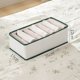 thumbnail image 2 of Boxes Storage Boxes Sock Space-saving Sturdy Accessory Underwear Baby Item Bra Closet Organizer Box Dark Green, 2 of 10