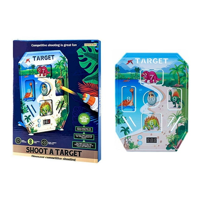 XFGOU Jouets et Loisirs Cible de Score But Numérique avec Réinitialisation Automatique 3 Modes Jeu en Mousse Doux Créatif et Intéressant avec Effet Sonore Extérieur Jouet Amusant