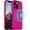 Hot Pink, variant on Entronix Magnetic Silicone Case for iPhone 14, Durable Slim Fit, Purple