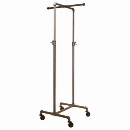 Econoco PS2CBADJ Pipeline Adjustable 2-Way Cross Bar Rack