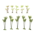 thumbnail image 2 of 10 / Set 1:75 1: 150 Cocoteros Ferrocarril Paisaje Urbano Árboles OO N, 2 of 5