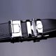 thumbnail image 3 of Cinturón de hebilla automática de capa superior para hombre cinturón de negocios negro para hombre LingWen 9024715109125, 3 of 3