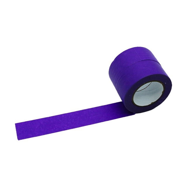 Cinta adhesiva de papel de color sin costuras para artistas, cinta adhesiva resistente de papel de color multifuncional para enmascarar