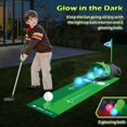 thumbnail image 3 of Set de golf de juguete TERRAMUS mejorado con retorno automático de dinosaurios de 3 a 8 años, 3 of 9