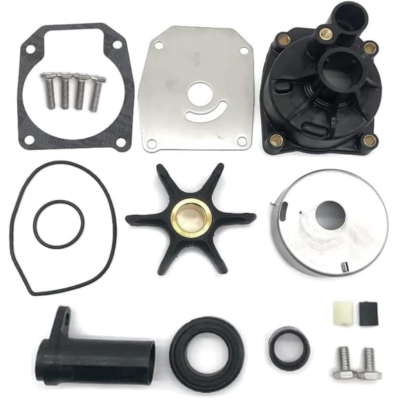 Navellon Water Pump Impeller Repair Kit for Johnson for Evinrude 60HP 1986-1994, 65HP 1984-1994, 70HP 1979-1994, 75HP 1979-1988 Outboard Replace ‎18-3389 432955 436957 438591 9-48213