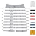 thumbnail image 2 of UACY Boys Shorts Cotton Blend Drawstring High Waisted Lounge Sweat Shorts with Pockets for Summer Casual, 2 of 8