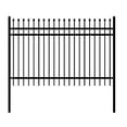 thumbnail image 2 of ALEKO FENCEROME8X6 DIY Steel Iron Wrought High Quality Ornamental Fence Rome Style 8 x 6 Feet, 2 of 9