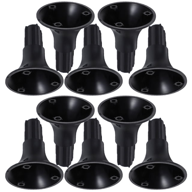 10pcs Garden Light Base Replacement Lights Holder Ground Solar Lights Base Replacement Lamp Holder Path Light Base Yard Solar Lamp Holder