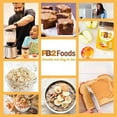 thumbnail image 3 of PB2 Original Powdered Peanut Butter - 6g of Protein, 90% Less Fat, Certified Gluten Free, Only 60 Calories per Serving, Perfect for Protein Shakes, Smoothies, and Low-Carb, Keto Diets, 3 of 3