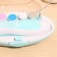 thumbnail image 2 of Baby Electric Nail Trimmer Infants Nail File Baby Electric Nail Clippers Newborn Electric Nail Trimmer LED Baby Nail File Electric Nail Trimmer Manicure Set Toes Fingernails Care, 2 of 5