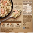 Marie Callender's White Wine and Butter Shrimp Mac & Cheese Bowl, Frozen Meal, 10.5 oz (Frozen