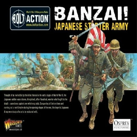 Bolt Action: Banzai! Japanese Starter Army by Warlord (Best Starter Bolt Action Rifle)