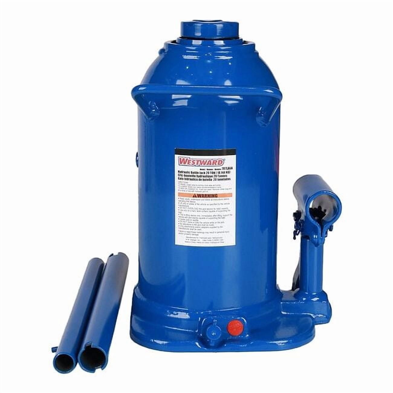 WEST. ウェッシャーツ!!!!!!! （青） Westward Bottle Jack,20 ton Lifting Capacity 787LA0 - Walmart.com