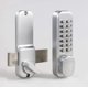thumbnail image 1 of Digital Password Mechanical Door Lock Set, Sliding Swing Password Combination Keyless Entry Door Lock for Home, Office (Need Door Frame if Installed o, 1 of 5