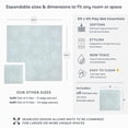 thumbnail image 2 of Little Landings EVA Foam Play Mat, Eden (6x6ft), Non-Toxic Interlocking Floor Mat for Babies and Toddlers, 2 of 8