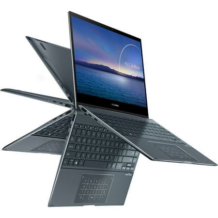 ASUS ZenBook Flip 13 13.3" FHD Touchscreen Laptop, Intel Core i7-1165G7, 16GB RAM, 512GB SSD, Windows 10 Pro/Windows, Gray, UX363EA-XH71T