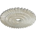 thumbnail image 3 of Ekena Millwork 24 3/4"OD x 3 1/4"ID x 1 7/8"P Eryn Ceiling Medallion (Fits Canopies up to 4"), Hand-Painted Flash Blue, 3 of 6