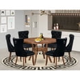 thumbnail image 7 of Luxe by East West Furniture 7-Piece Modern Dining Room Set In Black Color, 7 of 7