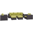 thumbnail image 3 of Gather 7 Piece Outdoor Patio Sectional Set EEI-1808, 3 of 27
