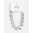 thumbnail image 2 of Scoop Women’s Silver-Tone Square Choker Necklace, 2 of 4
