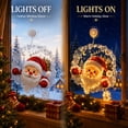 thumbnail image 5 of Christmas Suction Cup Window Light, Double-Layer LED Holiday Window Decor, Christmas Decor, A, 5 of 7
