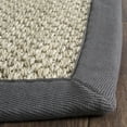 thumbnail image 6 of SAFAVIEH Natural Fiber Juniper Border Sisal Area Rug, Marble/Grey, 5' x 8', 6 of 11