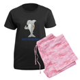 thumbnail image 5 of CafePress - Dont Eat The Soup Women's Dark Pajamas - Women's Short Sleeve Print T-Shirt and Pants Dark Cotton Pajama Set, 5 of 7