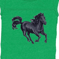 thumbnail image 4 of Inktastic Beautiful Galloping Black Horse Boys or Girls Baby Bodysuit, 4 of 5