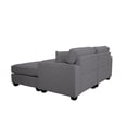 thumbnail image 4 of Legend Vansen Fabric Flexible Combination Module Reversible Sectional Sofa, 4 of 8