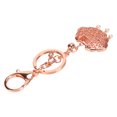thumbnail image 1 of Chinese Style Keychain Ring, Zinc Alloy Rhinestone Shinny Fashionable Handbag Key Ring For Car Decor Office Purse Charm Handbag Backpack, 1 of 8