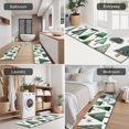 thumbnail image 5 of White Christmas Tree Pattern Kitchen Rugs Sets Of 3,Kitchen Runner Rugs Non Skid Washable,Decorative Kitchen Floor Mats for Kitchen,Sink,Laundry,17"x30"+ 17"x47" + 17"x59", 5 of 6