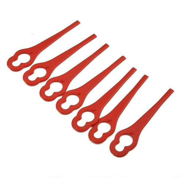 Allume 24Pcs Plastic String Trimmer Head Blades Replacement for