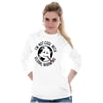 thumbnail image 4 of I'm Not Cool With Global Warming Plus Size Long Sleeve Graphic Tee Shirt Brisco Brands 2X, 4 of 5