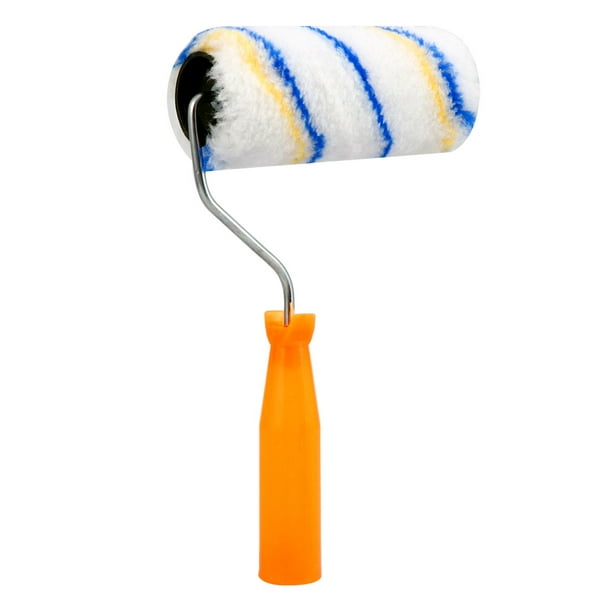 4pcs Paint Brush Roller Paint Brush DIY Paint Brushes Wall Paint Roller Brush with Plastic Handle