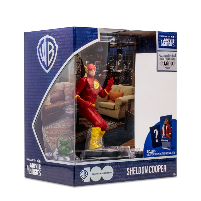 Sheldon Cooper as Flash from The Big Bang Theory (WB 100: Movie