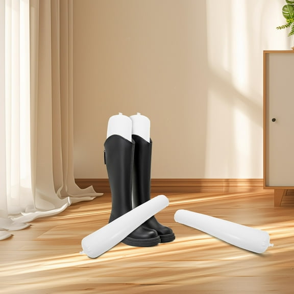YUNLIGHTS 3 Pairs Inflatable Shoe Stretcher Pvc Boot Shaper Maintain Shape Lightweight for Women Storage