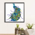thumbnail image 2 of Diamond Painting 5D DIY Parcial Drill Peacock Animal Kit Home Decor (GSYX119) Hugtrwg Para estrenar, 2 of 9