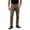 Coffee, variant on Maqroz Mens Slim Straight Casual Pants Biker Trousers Classic Solid Button Fly Alternative Bottoms for Daily Wear with Pockets