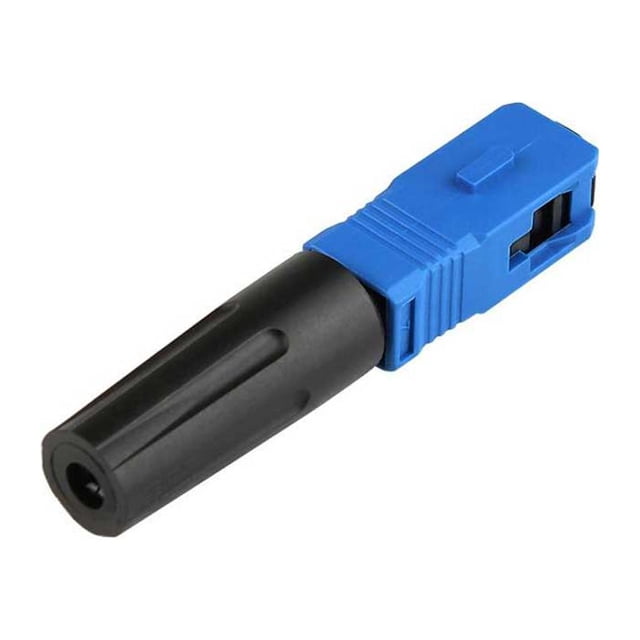 Matsuzay Surtido de conectores de fibra óptica SC/UPC, 100 piezas, para el hogar, oficina, Hotel, conectores FTTH portátiles, reparación de redes Teléfono y Comunicación