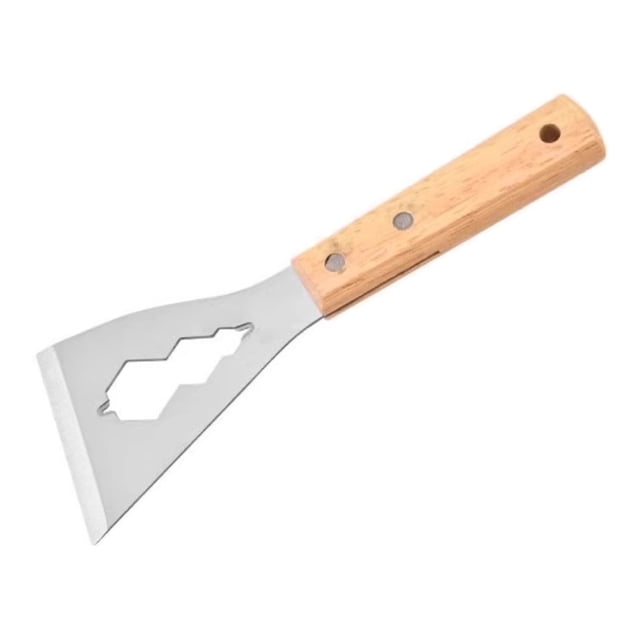 Multi-Function Stainless Steel Scraper Heavy-Duty Putty Knife for Tile Floor Wall Cleaning Rust-Proof Essential Tool for Paint And Adhesive Removal