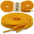 thumbnail image 2 of Solid Flat Shoelaces Hollow Thick Athletic Shoe Laces Strings 2 Pair, 2 of 7