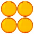 thumbnail image 1 of Motorcycle Turn Signal Cover, 4pcs Turn Signal Lens Panel Abrasion Resistant  For Motorbike Accessories Yellow, 1 of 8