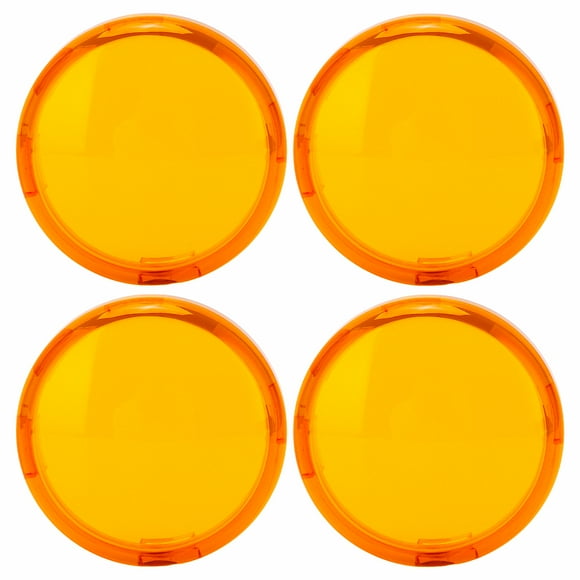 Couvercle de Clignotants de Moto, Panneau Universel de Clignotants 4pcs Robuste pour Accessoires de Moto Jaune