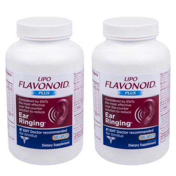 2 Pack Lipo flavonoid plus 500 Caplets Each